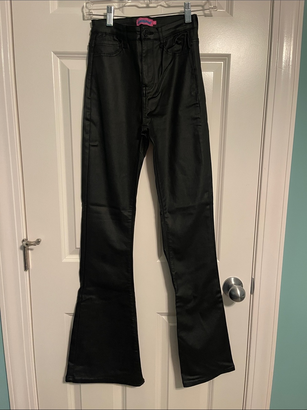 Edikted Black Flared High-Rise Jeans